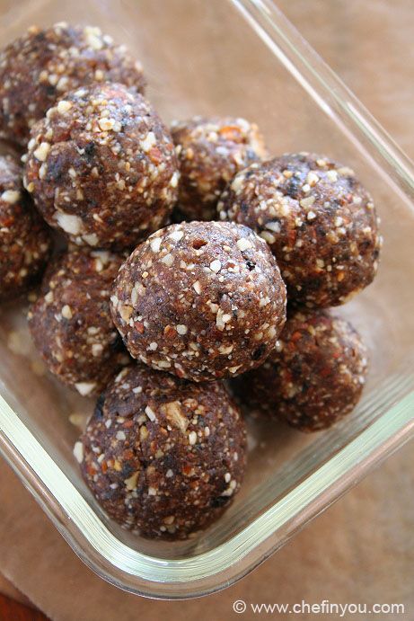 Sesame Chocolate Laddoos!