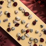 White Chocolate 30% Cranberry & Blueberry