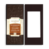 70% Intense Dark Chocolate 30% Roasted Almonds - 50g/100g/200g