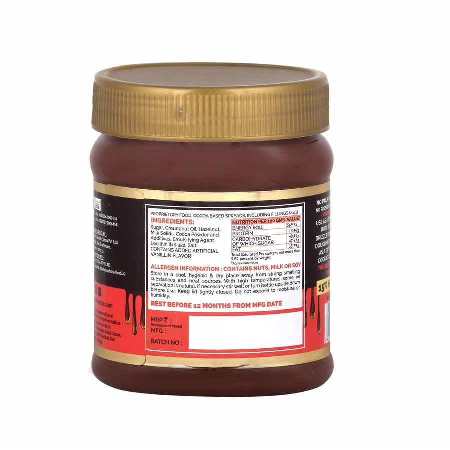 Hazelnut Chocolate Spread JC - 320gms