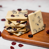 White Chocolate 30% Cranberry & Blueberry - 50g/100g/200g