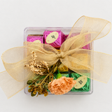 Assorted Bite-Size Chocolates (Square Box) (Pack of 12) - Customized