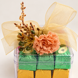 Assorted Bite-Size Chocolates (Square Box) (Pack of 12) - Customized
