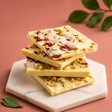 White Chocolate  || 30% Almond & Pista