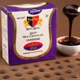 Deep Milk Chocolate Couverture Buttons || 35.5% Cocoa, 21.1% Milk Solids (500g)