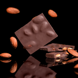 70% Intense Dark Chocolate || 30% Roasted Almonds