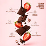 Deep Milk Chocolate || Strawberry Flavour