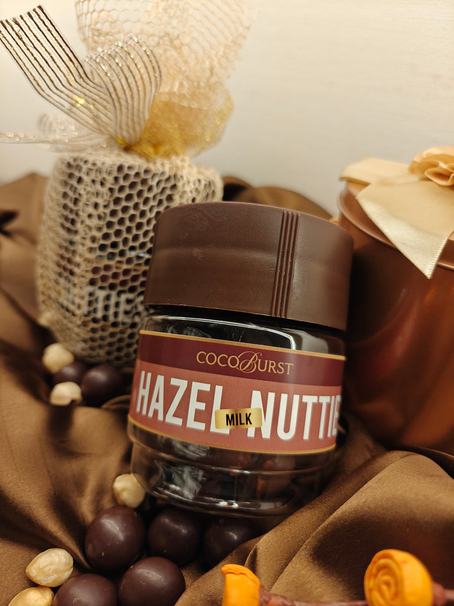 Hazel Nutties - Whole Roasted Hazelnuts In Milk Chocolate