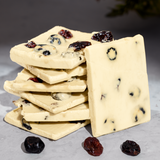 White Chocolate 30% Cranberry & Blueberry - 50g/100g/200g