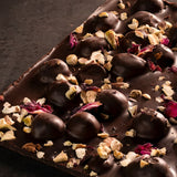 70% Intense Dark Chocolate 30% Hazelnut & Pista - 50g/100g/200g