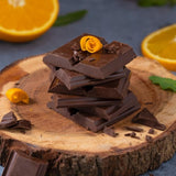 70% Intense Dark Chocolate Orange Flavour - 50g/100g/200g