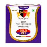 Deep Milk Chocolate Couverture Buttons || 35.5% Cocoa, 21.1% Milk Solids (500g)