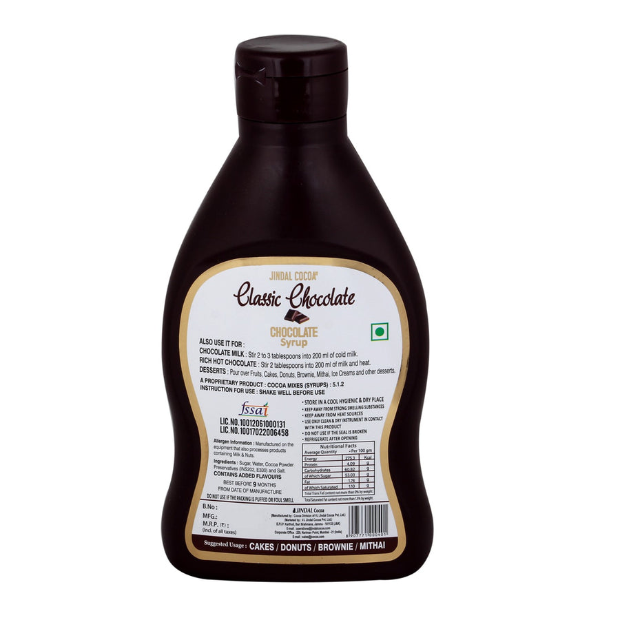 Classic Chocolate Syrup - 650gms