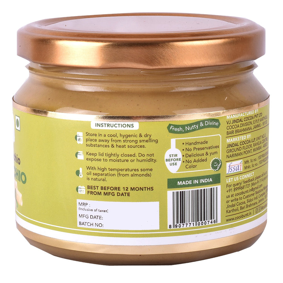 Creamy Pistachio Butter Spread- 300gms