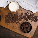 Semi-Sweet Dark Chocolate Couverture Buttons – 46.5% (500g)