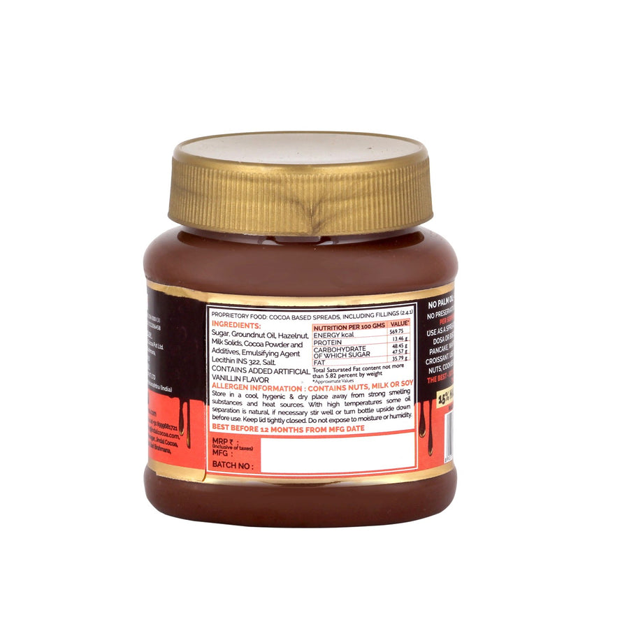 Hazelnut Chocolate Spread JC - 160gms