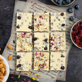 White Chocolate 30% Cranberry & Blueberry - 50g/100g/200g