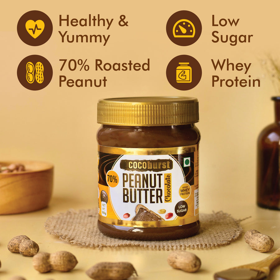 Low Sugar Peanut Butter Chocolate Spread - 300gms